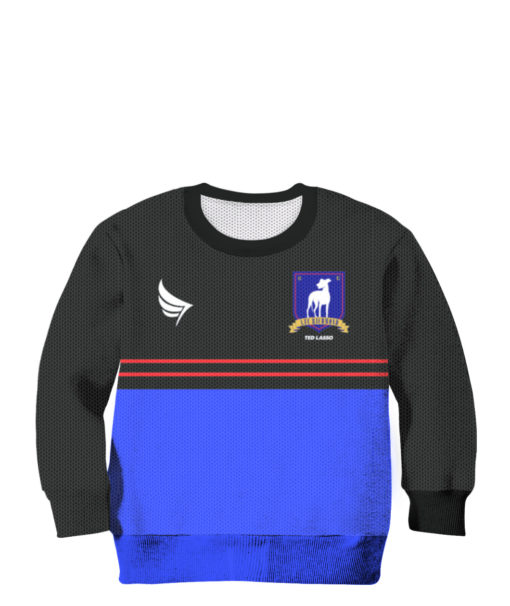 TED LASSO AFC RICHMOND CREST BLue Crew neck Sweatshirt