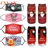 Christmas Gift Socks Face mask 2021 Christmas Decoration For Home Xmas Navidad Natal New Year 2022 1