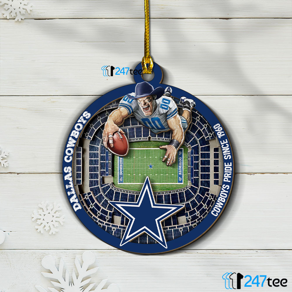 Dallas Cowboys 3D Stadium Ornament