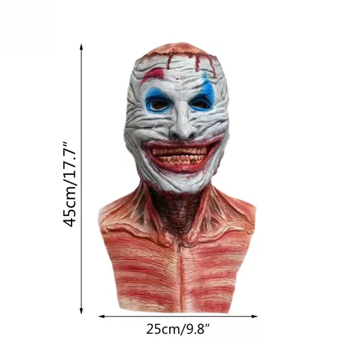 Double layer Halloween 2021 Ripped Mask Bloody Horror Skull Latex Mask 2