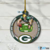 Green Bay Packers NFL 3D Stadium Christmas Wood Ornament 1