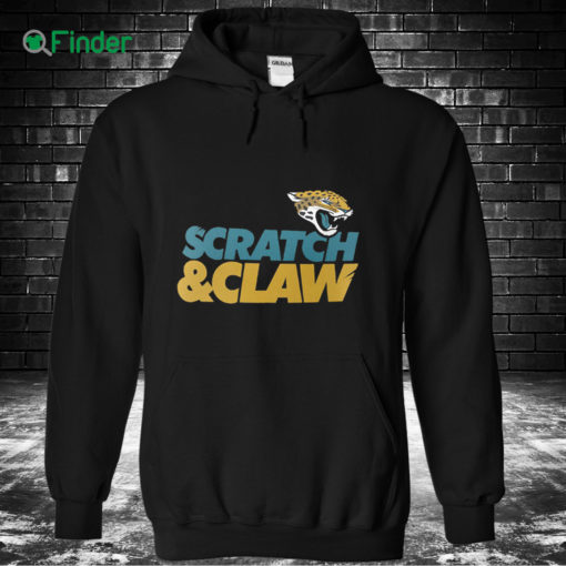 Hoodie Jacksonville Jaguars Hometown Scratch Claw T Shirt