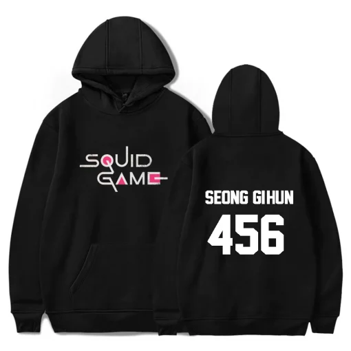 Korean Squid Game Hoodie Sweatshirt Unisex Cotton Tracksuit Cosplay Halloween Costume 2