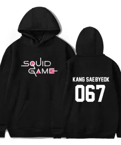 Korean Squid Game Hoodie Sweatshirt Unisex Cotton Tracksuit Cosplay Halloween Costume 5