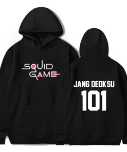 Korean Squid Game Hoodie Sweatshirt Unisex Cotton Tracksuit Cosplay Halloween Costume 6