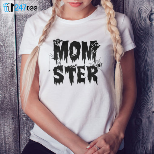 Ladies Shirt Momster Spooky Halloween 2021 Shirt