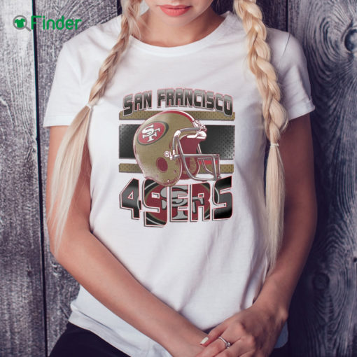 Ladies Shirt San Francisco 49ers Scarlet Glory Days T Shirt