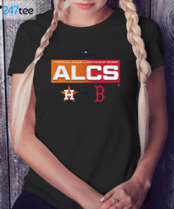 Ladies Tee Houston Astros vs Boston Red Sox 2021 ALCS Matchup Batters Box T Shirt Sweatshirt Hoodie