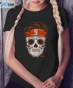 Ladies Tee JOE BURROW SUGAR SKULL Shirt