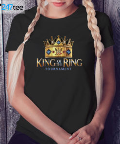 Ladies Tee King of the Ring Tournament Logo T Shirt
