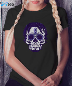 Ladies Tee LAMAR JACKSON SUGAR SKULL Shirt