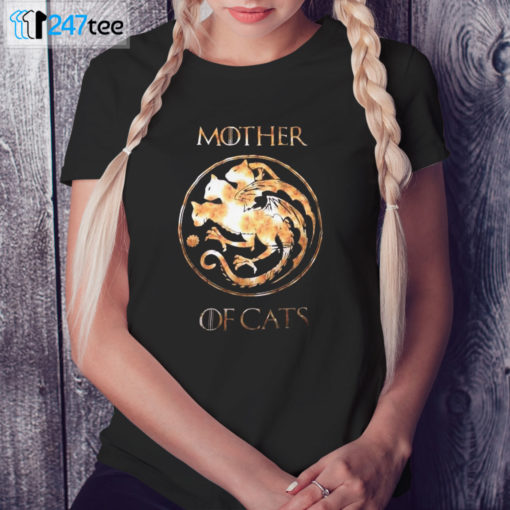 Ladies Tee Mother of Cats Game Of Thrones T shirt