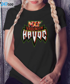 Ladies Tee NXT Halloween Havoc 2021 Logo T Shirt