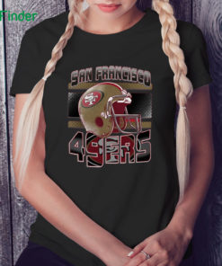 Ladies Tee San Francisco 49ers Scarlet Glory Days T Shirt