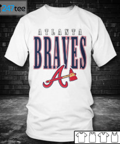 Men T shirt Atlanta Braves Retro 1990s MLB T shirt