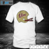 Men T shirt ELON FOOTBALL 1980S HELMET T shirt