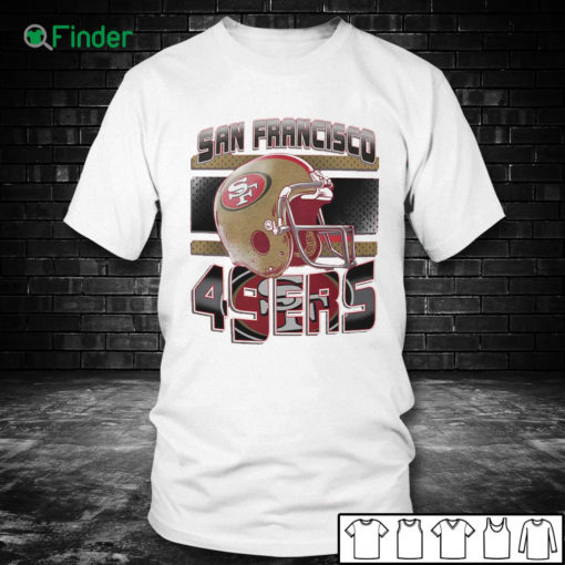 Men T shirt San Francisco 49ers Scarlet Glory Days T Shirt