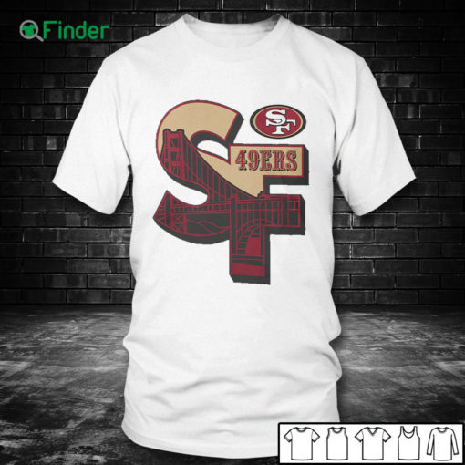 Men T shirt San Francisco 49ers Scarlet Hometown T Shirt