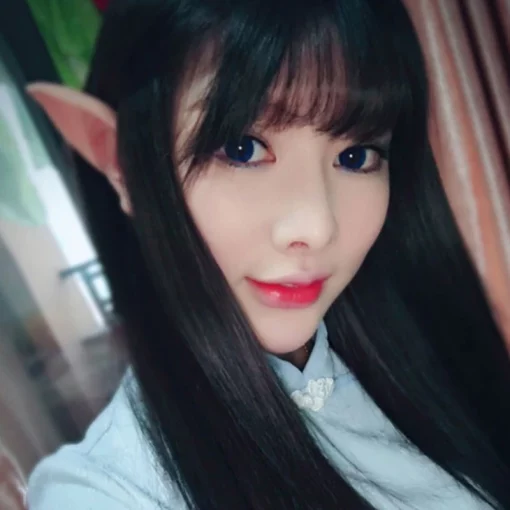 Pair Halloween Party Elven Elf Ears Anime Fairy Cospaly Costumes Vampire Latex 4