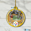 Pittsburgh Steelers NFL 3D Stadium Christmas Wood Ornament 1