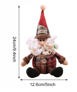 Santa Claus Christmas Doll Merry Christmas Decorations for Home Elk Christmas Ornaments Xmas Tree Decor 2021