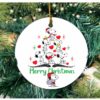 Snoopy tree Merry Christmas 2021 Ornament