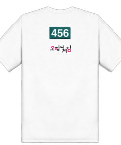 Squid Game Custom Player Number Costume Shirt 1