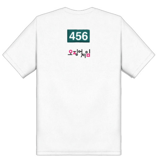 Squid Game Custom Player Number Costume Shirt 1