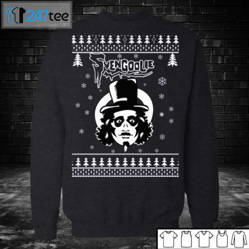 Svengoolie christmas sweater Hoodie Black