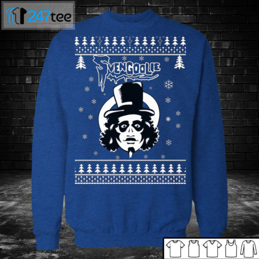 Svengoolie christmas sweater Hoodie Blue