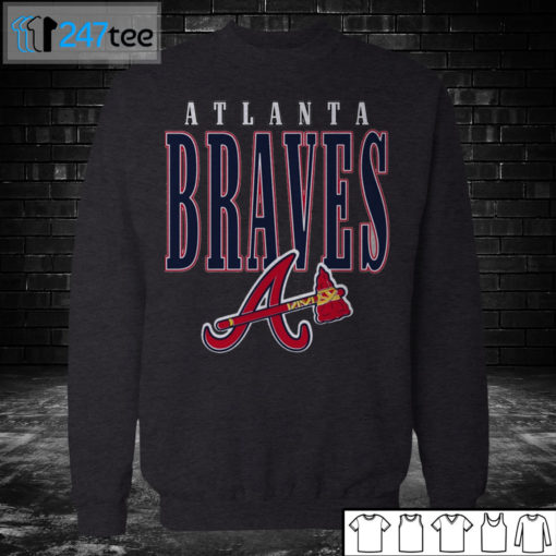 Sweatshirt Atlanta Braves Retro 1990s MLB T shirt