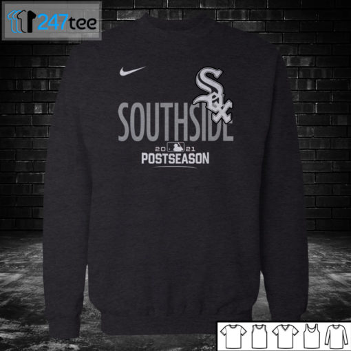 Sweatshirt Chicago White Sox Southside Black 2021 Postseason Shirt