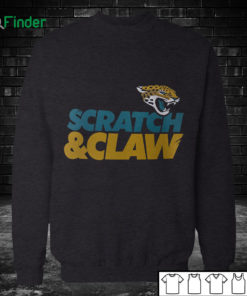 Sweatshirt Jacksonville Jaguars Hometown Scratch Claw T Shirt