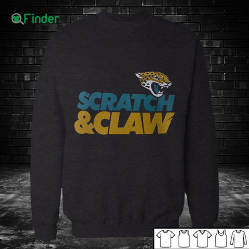 Sweatshirt Jacksonville Jaguars Hometown Scratch Claw T Shirt