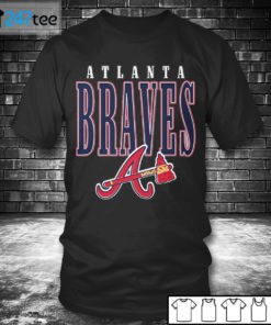 T shirt Atlanta Braves Retro 1990s MLB T shirt