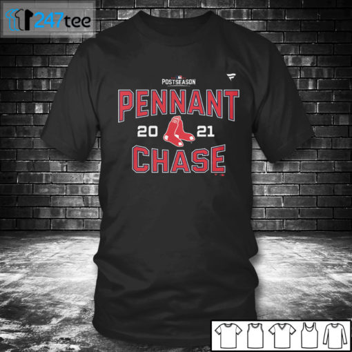 T shirt Boston Red Sox Pennant Chase 2021 Postseason T Shirt