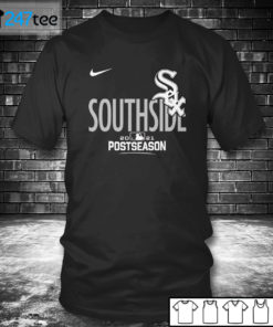 T shirt Chicago White Sox Southside Black 2021 Postseason Shirt