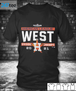 T shirt Houston Astros 2021 AL West Division Champions T Shirt