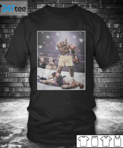 T shirt Shaquille ONeal knocked out Charles Barkley Shirt