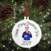 Ted Lasso Happy Merry Christmas Yall 2021 Ornament