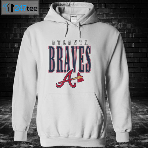 Unisex Hoodie Atlanta Braves Retro 1990s MLB T shirt