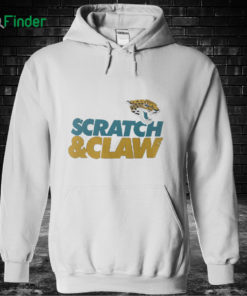 Unisex Hoodie Jacksonville Jaguars Hometown Scratch Claw T Shirt