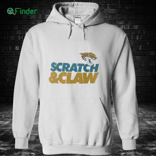 Unisex Hoodie Jacksonville Jaguars Hometown Scratch Claw T Shirt