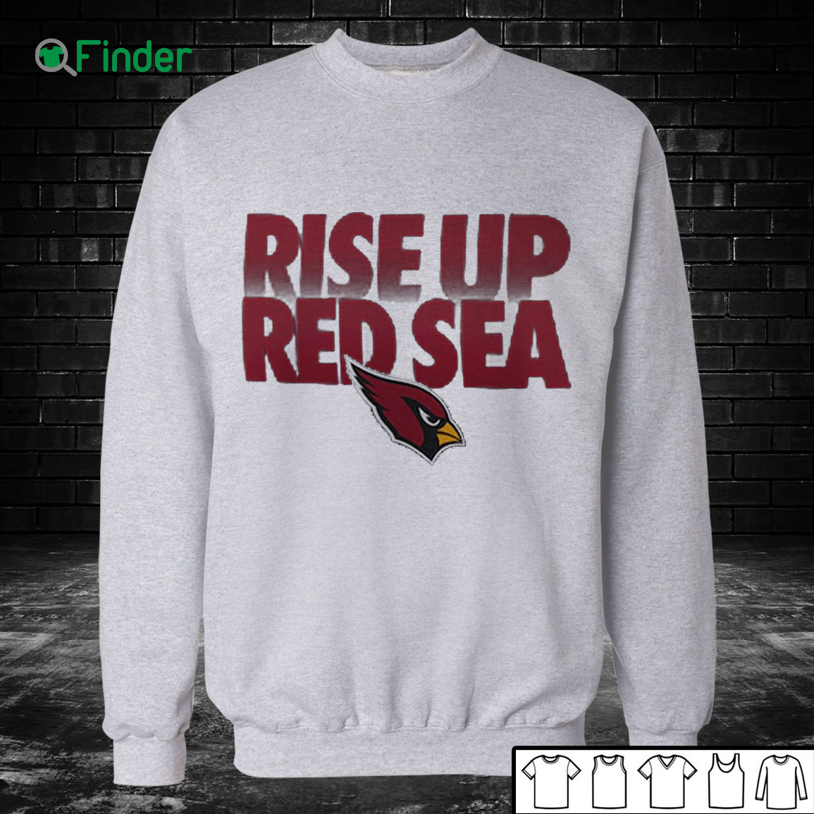 Arizona cardinals rise up red sea hometown collection shirt, hoodie,  sweater, long sleeve and tank top