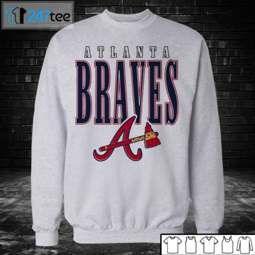 Unisex Sweatshirt Atlanta Braves Retro 1990s MLB T shirt