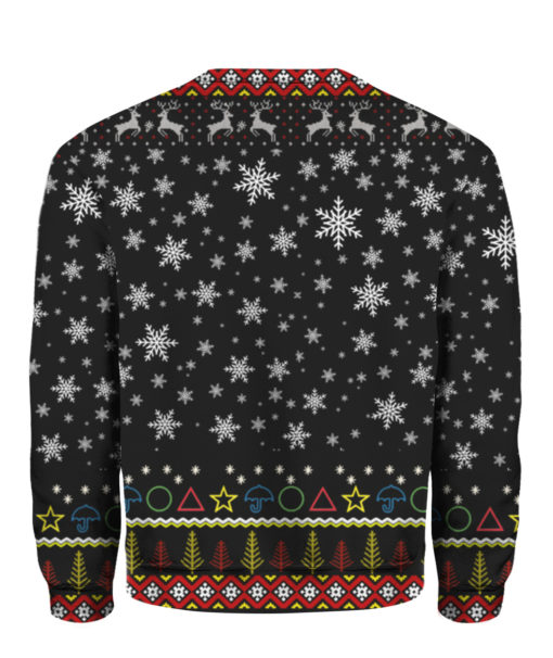 SquidGame Squidmas Ugly Christmas Sweater