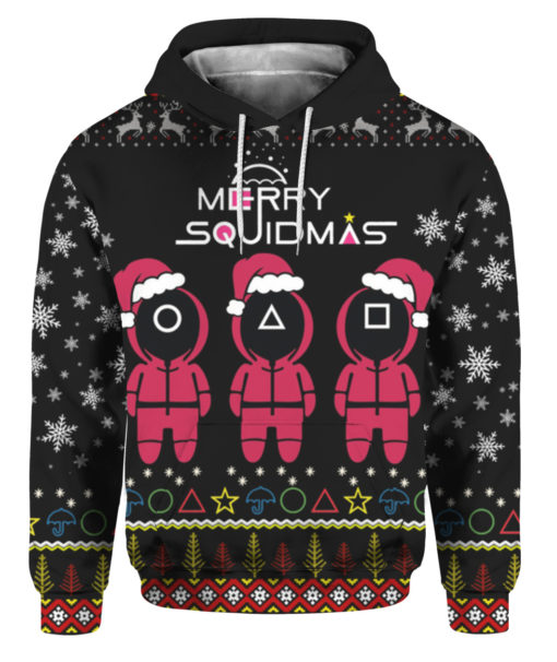 SquidGame Squidmas Ugly Christmas Sweater