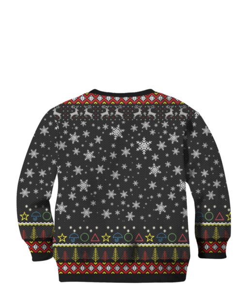 SquidGame Squidmas Ugly Christmas Sweater