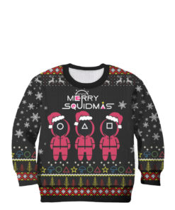 SquidGame Squidmas Ugly Christmas Sweater