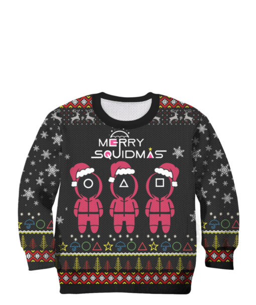 SquidGame Squidmas Ugly Christmas Sweater